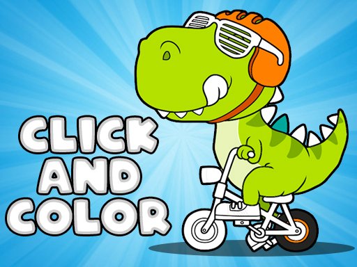 Click And Color Dinosaurs Free Play