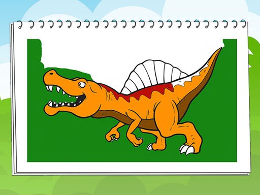 Coloring Book Dinosaurs Free Game