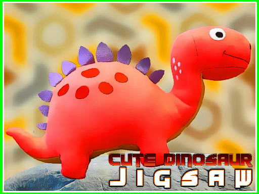 Cute Dinosaur Jigsaw Free Game