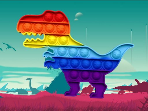 Dinosaur Pop It Jigsaw Games Free