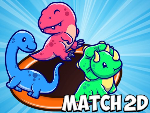 Match 2D Dinosaurs Free Game